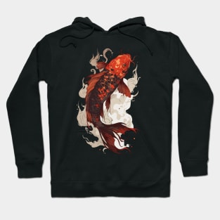 Tranquil Japanese Koi Hoodie